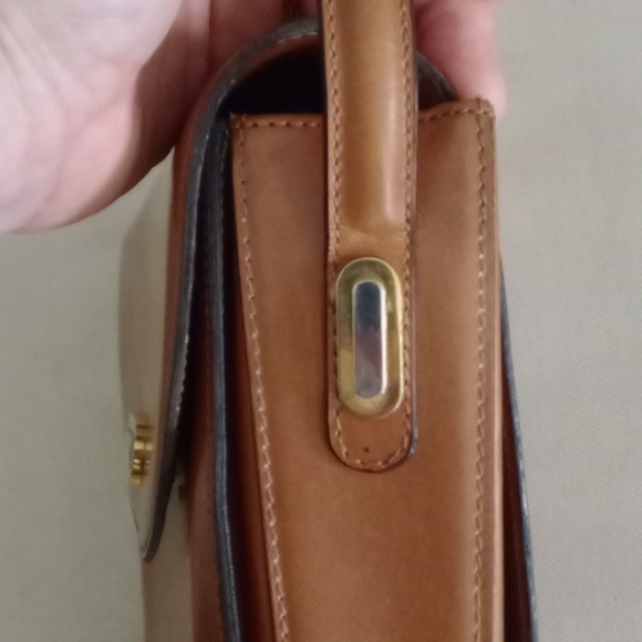 Vintage Bally tan leather crossbody bag - Picture 3 of 15